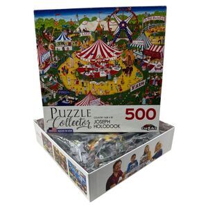 Jigsaw Puzzle 500 Piece Country Fair Cra-z-art Joseph Holodook